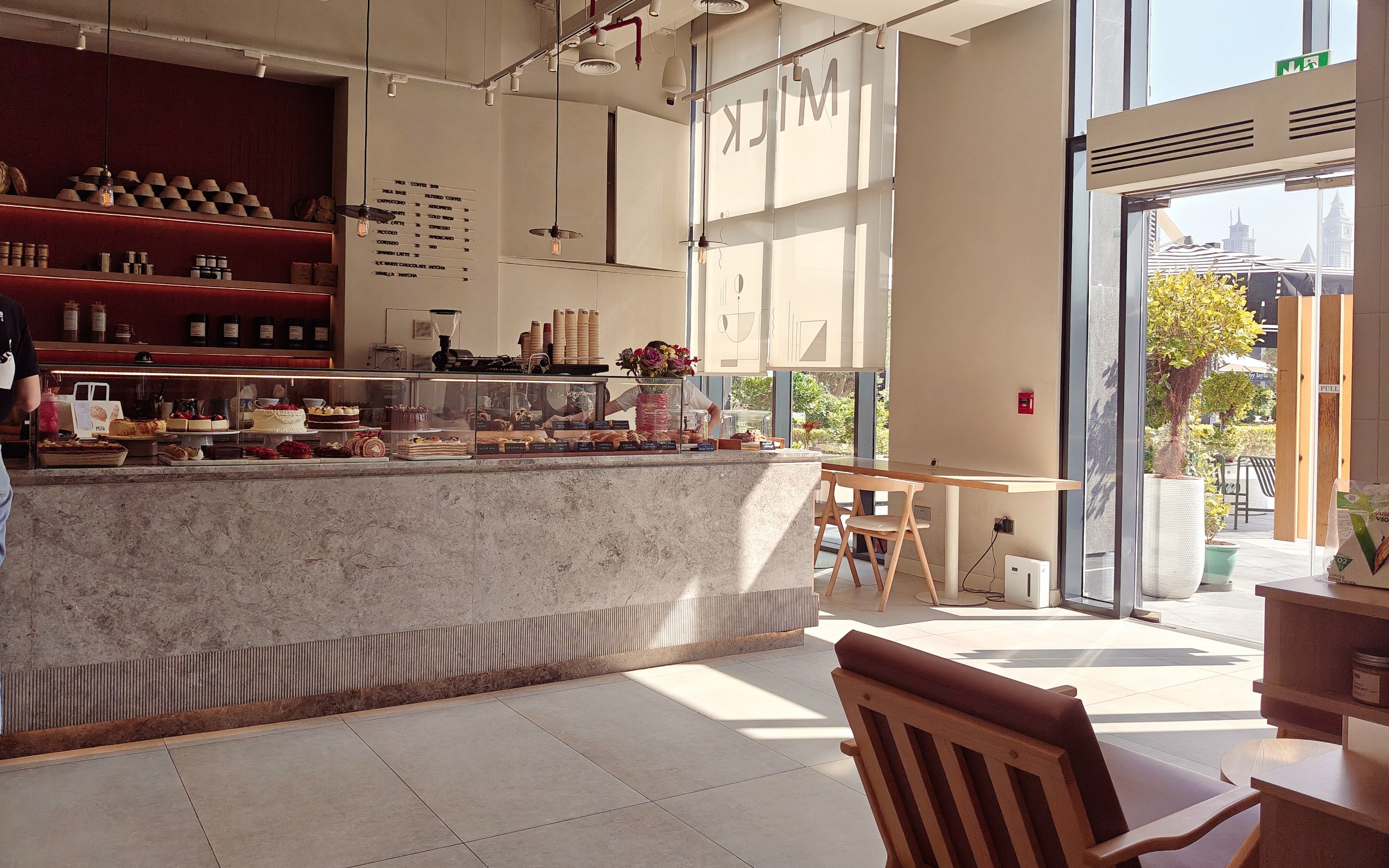 Milk Cafe in Dubai